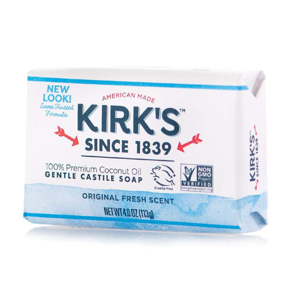 Kirk'S Original Coco Castile Bar Soap Fresh Scent 4 Oz