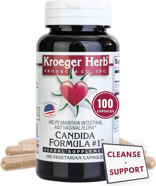 Kroeger Herb Candida Formula No 1 100 Cap