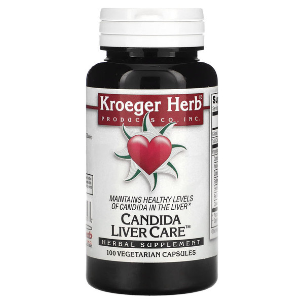 Kroeger Herbs Candida Liver Care - 100 Cap