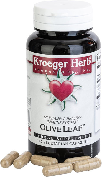 Kroeger Herb Olive Leaf - 100 Cap