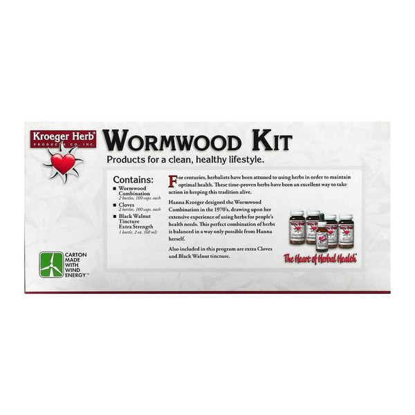Kroeger Herb Wormwood Kit Extra Strength 1 Ea