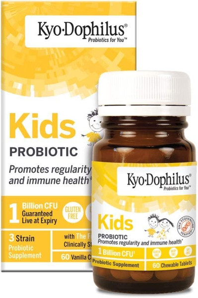 Kyolic Kids Probiotic Kyo-Dophilus Vanilla - 60 Ct