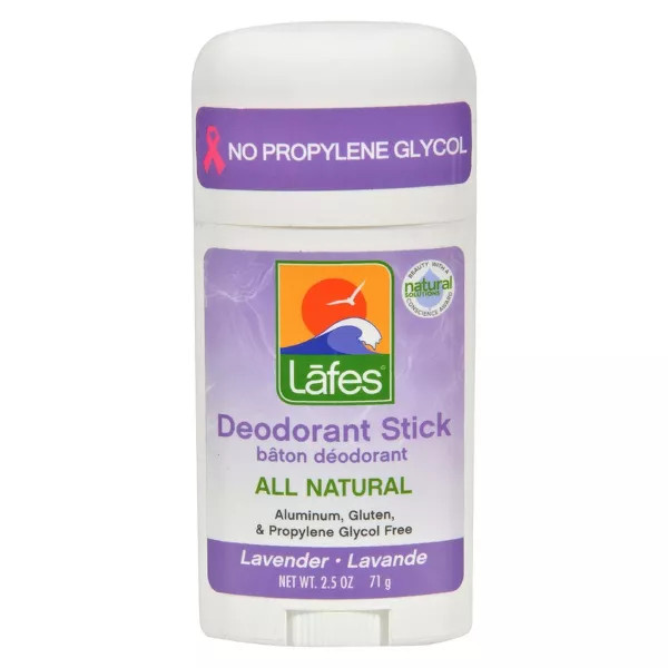 Lafe'S Natural Deodorant Stick Soothe Lavender & Aloe - 2.85 Oz
