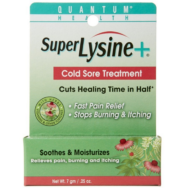 Quantum Super Lysine Plus + Cold Sore Treatment 0.25 Oz