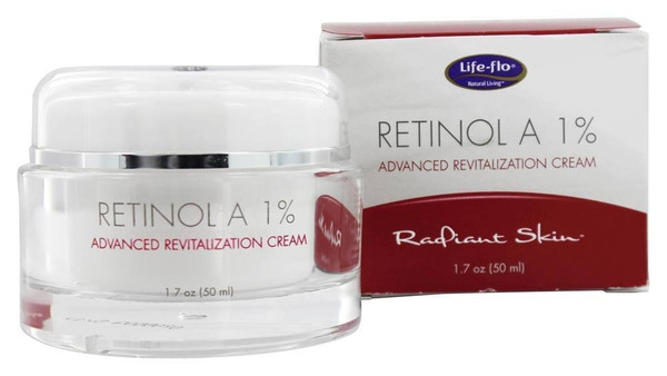 Life-Flo Health Care Retinol A 1% Cream 1.7 Oz