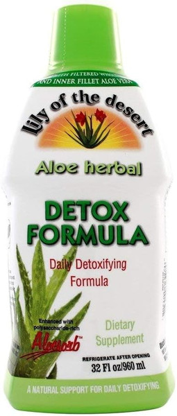 Lily Of The Desert Aloe Herbal Detoxifying Formula - 32 Fl Oz