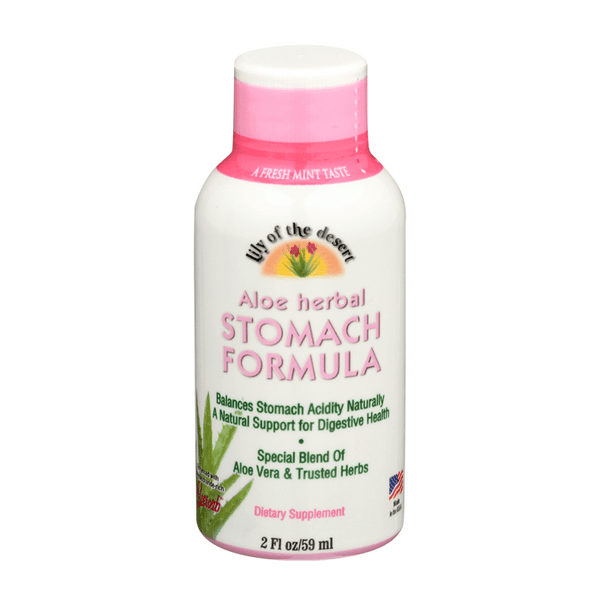 Lily Of The Desert Stomach Formula Shots 2 Fl Oz