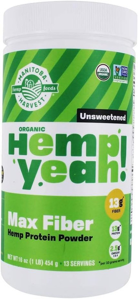 Manitoba Harvest Hemp Yeah! Max Fiber Original - 1 Lb