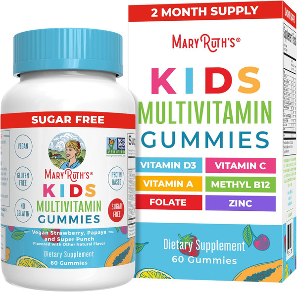Mary Ruth'S Kids Multivitamin Gummies - 60 Cap