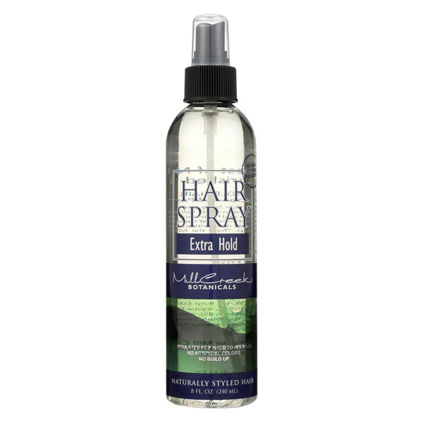 Mill Creek Natural Hair Spray Extra Hold - 8 Fl Oz