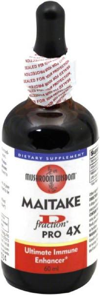 Mushroom Wisdom Maitake D-Fraction Pro 4X - 2 Fl Oz