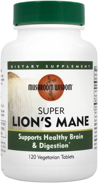 Mushroom Wisdom Super Lions Mane - 120 Ct