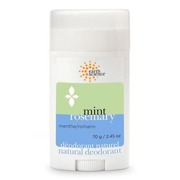 Earth Science Mint Rosemary Natural Deodorant - 2.5 Oz