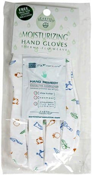 Earth Therapeutics Moisturizing Hand Gloves - 1 Pair