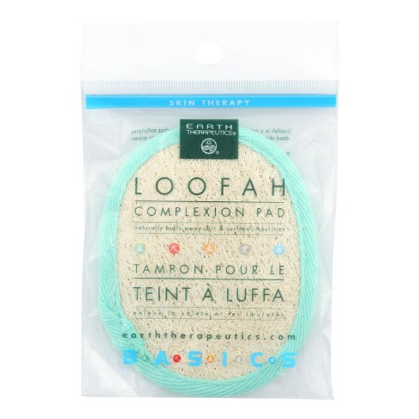 Earth Therapeutics Loofah Complexion Pad 1 Ea