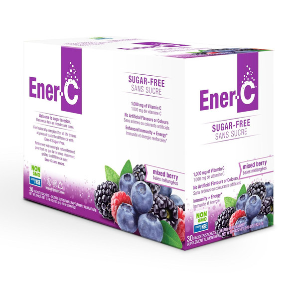 Ener-C Vitamin C Multivitamin Drink Mix Sugar Free - 30 Ea