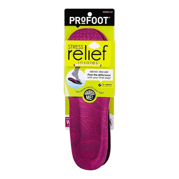 Profoot Stress Relief Insole, Women, 6-10 1 Pair
