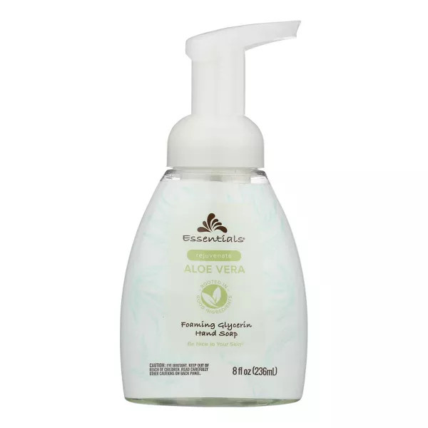 Essentials Aloe Foaming Glycerin Hand Soap - 8 Fl Oz