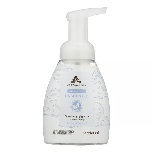 Essentials Unscented Foaming Glycerin Hand Soap - 8 Fl Oz