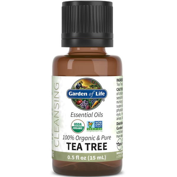 Garden Of Life Essential Oil, Tea Tree 0.5 Fl Oz