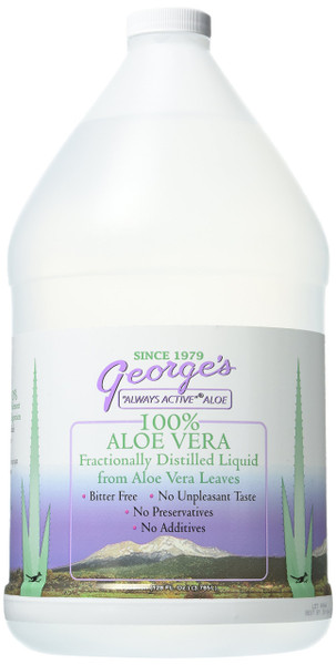 George'S Always Active 100% Aloe Vera - 128 Fl Oz
