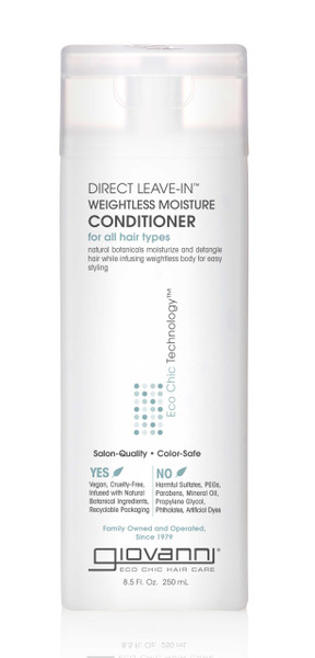 Giovanni Direct Leave-In Weightless Moisture Conditioner - 8.5 Fl Oz