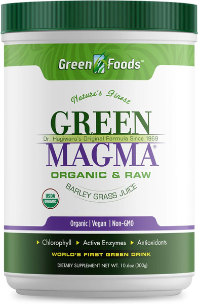 Green Foods Green Magma Organic Barley Grass Juice - 10.6 Oz