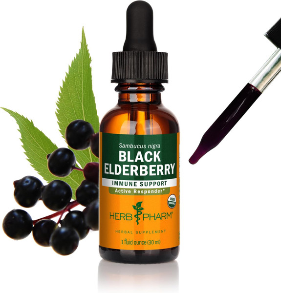 Herb Pharm Black Elderberry Immune Support - 1 Oz