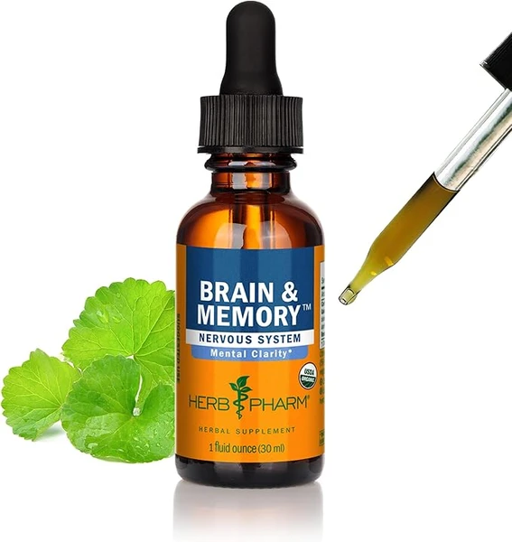 Herb Pharm Brain & Memory For Nervous System - 1 Oz