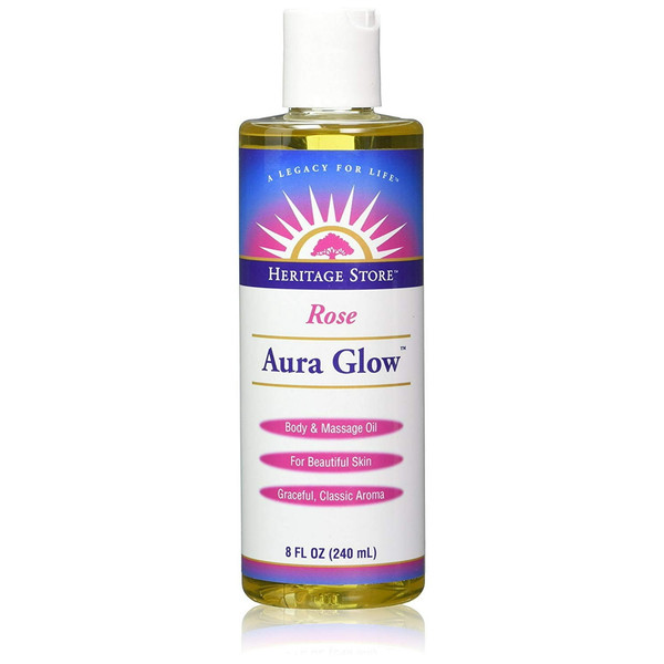 Heritage Rose Aura Glow Skin Lotion, 8 Fl Oz
