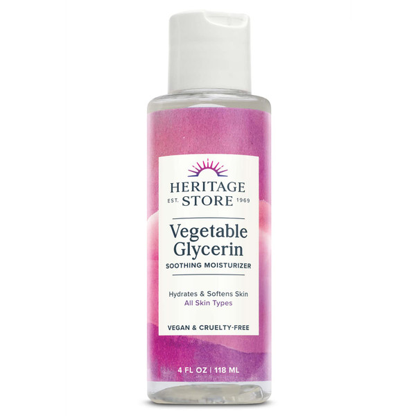 Heritage Store Vegetable Glycerin Soothing Moisturizer - 4 Fl Oz