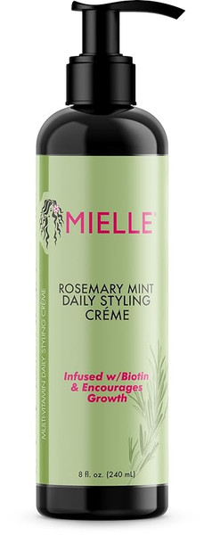 Mielle Rosemary Mint Multi-Vitamin Daily Styling Creme, 8 Oz