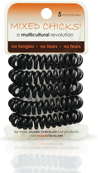 Mixed Chicks Spring Bands, Solid Black