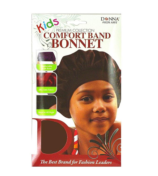 Donna Premium Collection Kids Comfort Band Bonnet Brown 11231 By Donna Collection