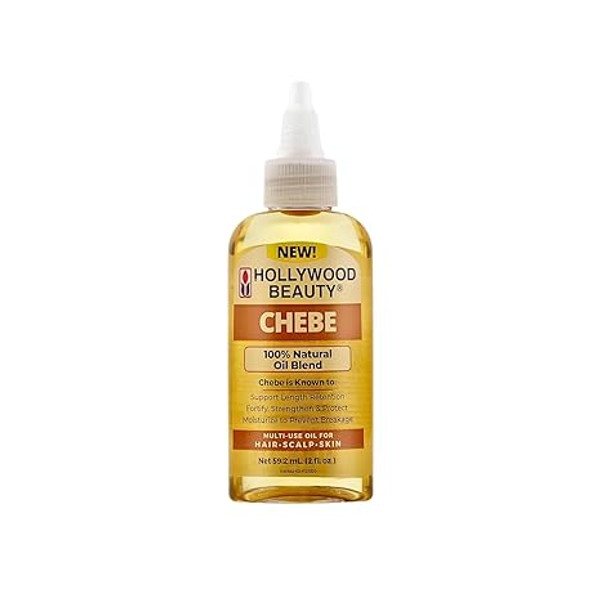 Hollywood Beauty Chebe Oil For Hair, Scalp, And Skin, 2 Fl Oz