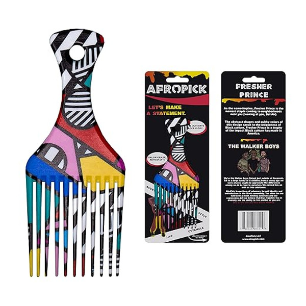 Afropick Anti-Static Plastic Hair Comb - 1 Ct