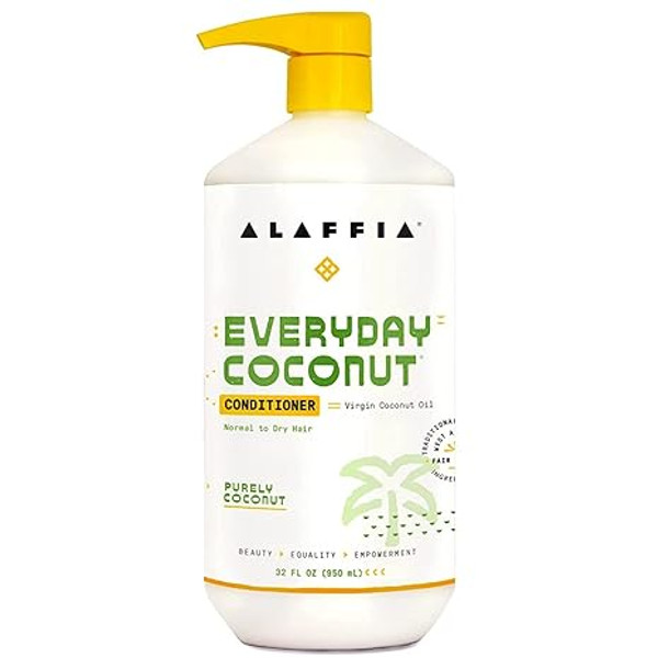 Alaffia Everyday Coconut Conditioner, Ultra Hydrating Conditioner - 32 fl oz