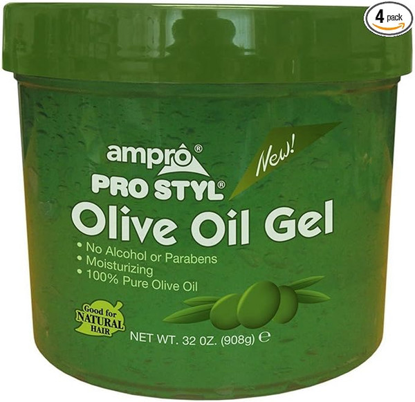 Ampro Olive Oil Styling Gel - 32 Oz