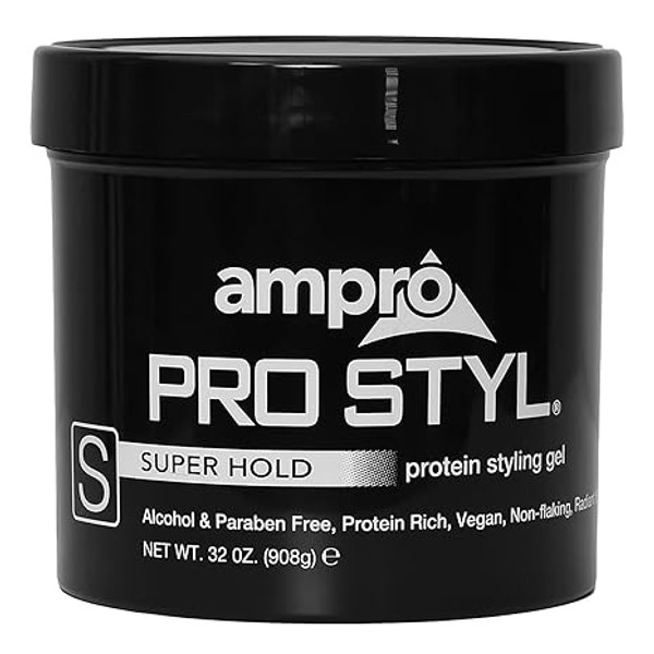Ampro Pro Styl Styling Gel - Protects And Strengthens Your Strands - 32 oz