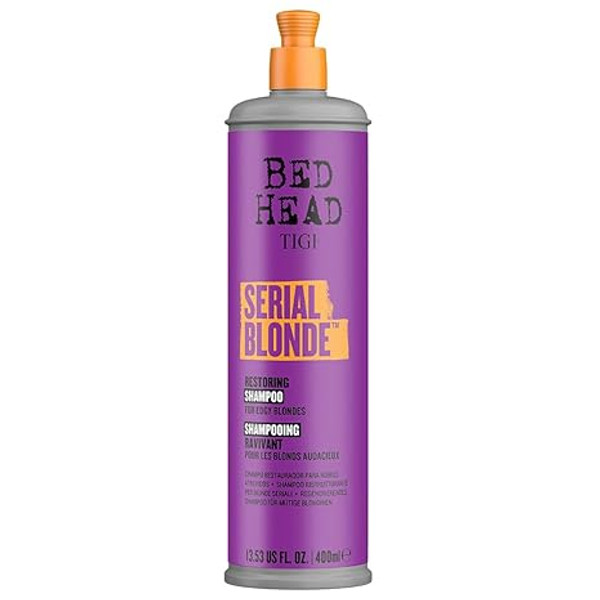 Tigi Bed Head Serial Blonde Shampoo For Damaged Blonde Hair 13.53 Fl Oz