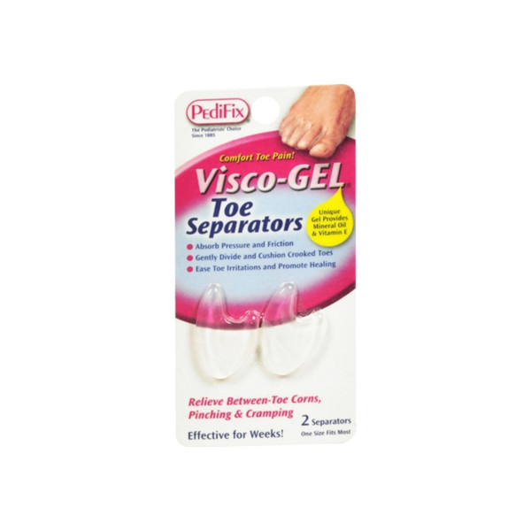 Pedifix Visco-Gel Toe Separators Small 2 Each