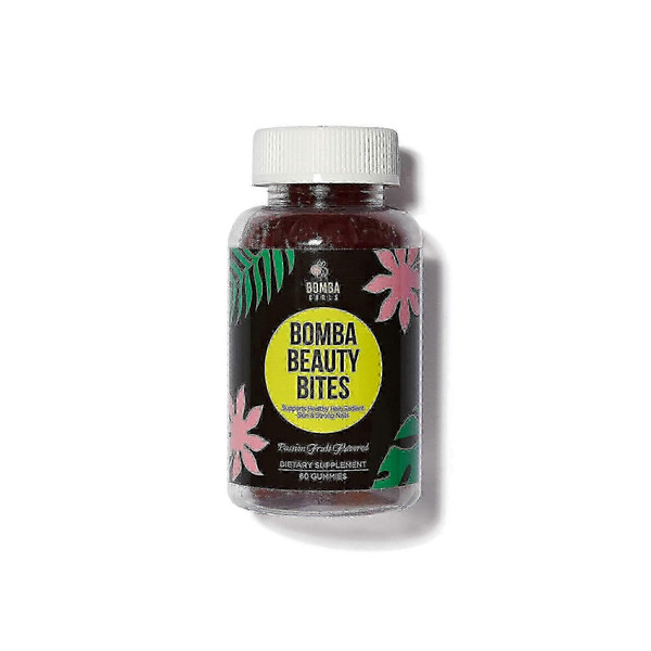 Bomba Curls Beauty Bites for Healthy Skin and Nails, 60 Ea
