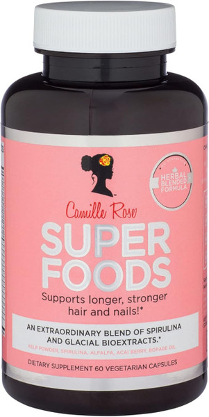 Camille Rose Super Foods Hair & Nail - 60 Ct