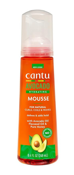 Cantu Avocado Hydrating Mousse - 8.4 Fl Oz (248 Ml)