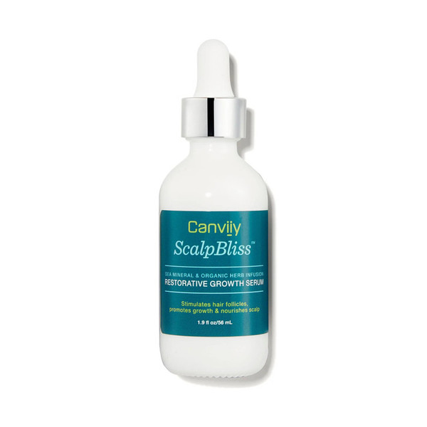 Canviiy Scalp Bliss Sea Mineral & Organic Herb Infusion Restorative Growth Serum - 1.9 fl oz