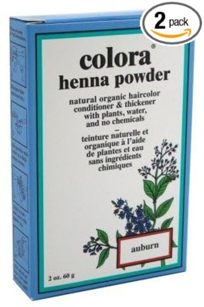 Colora Henna Powder Hair Color Auburn 2Oz