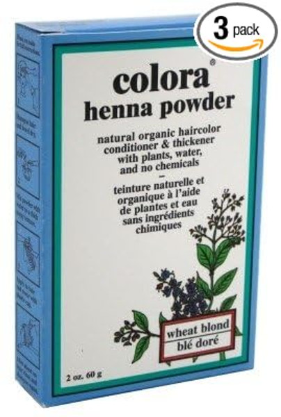 Colora Henna Veg-Hair Wheat Blonde - 2Oz