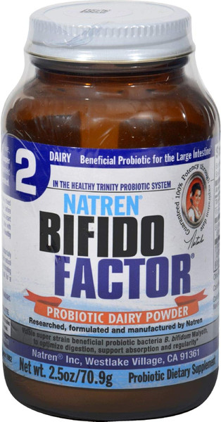 Natren Bifido Factor Powder 2.5 Oz