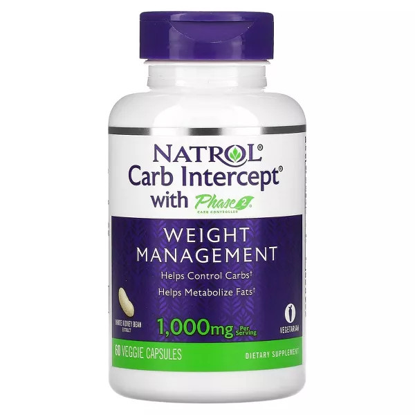 Natrol Carb Intercept 1,000 Mg - 60 Cap