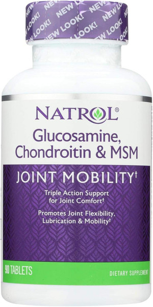 Natrol Glucosamine Chondroitin And Msm - 90 Cap